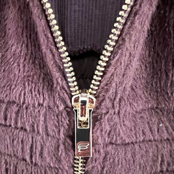 NWT Fabletics Cozy Cord Zip Jumpsuit Size Small cocoa brown elastic waist soft - Picture 6 of 11